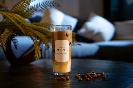 Vela bebida Café Latte
