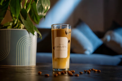 Vela bebida Café Latte