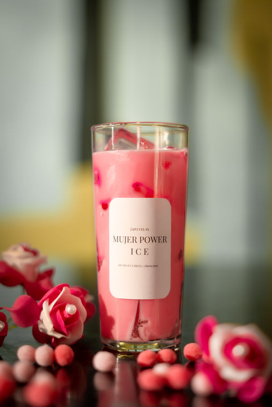 Vela Bebida MUJER POWER ICE