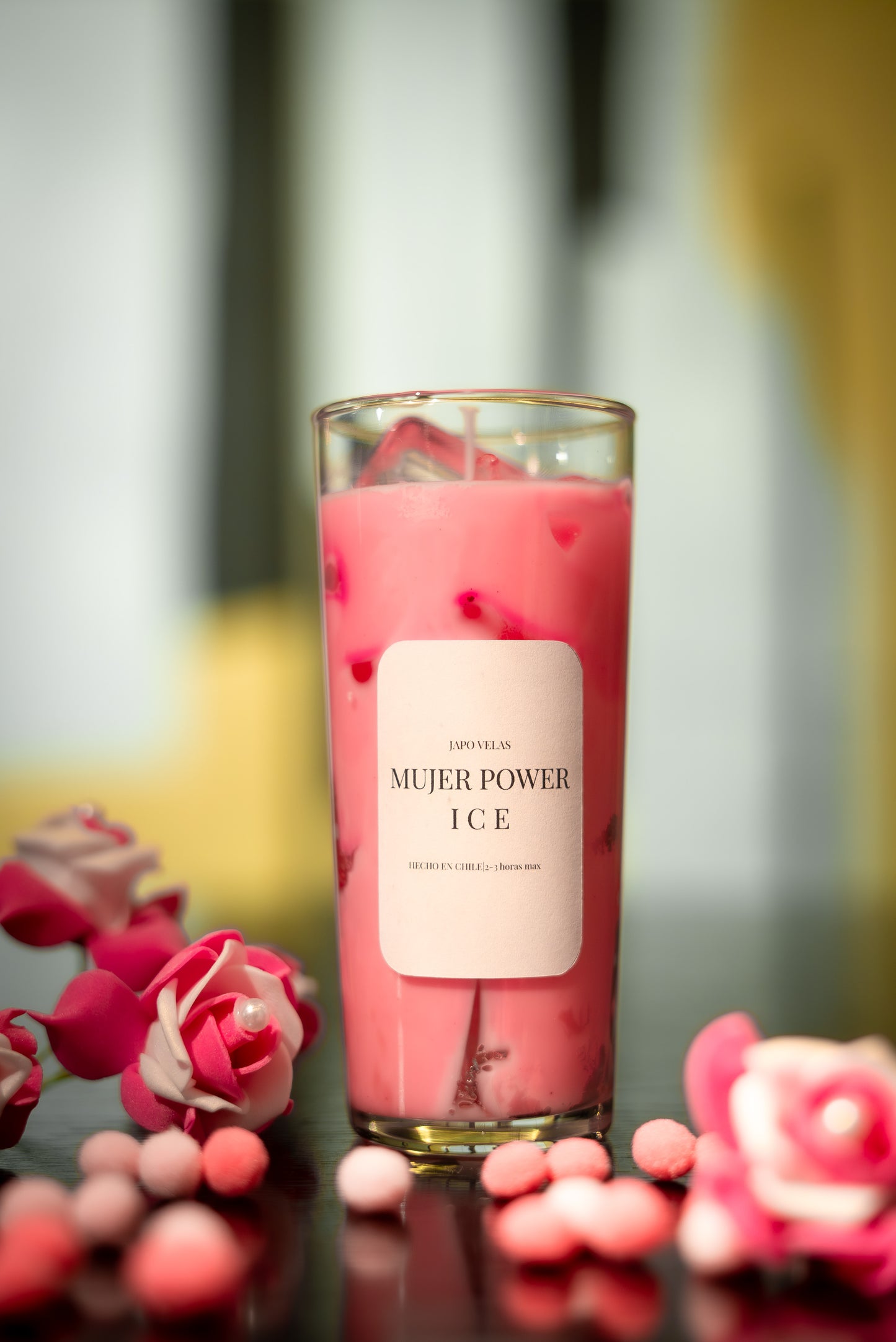 Vela Bebida MUJER POWER ICE