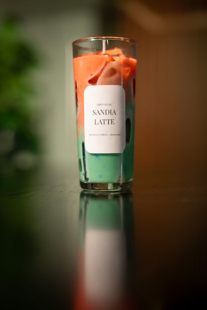 Vela Bebida Sandia Latte
