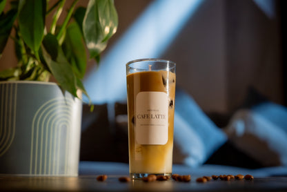 Vela bebida Café Latte