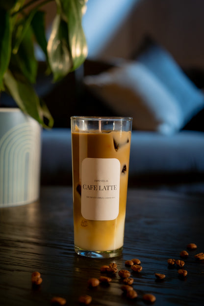 Vela bebida Café Latte