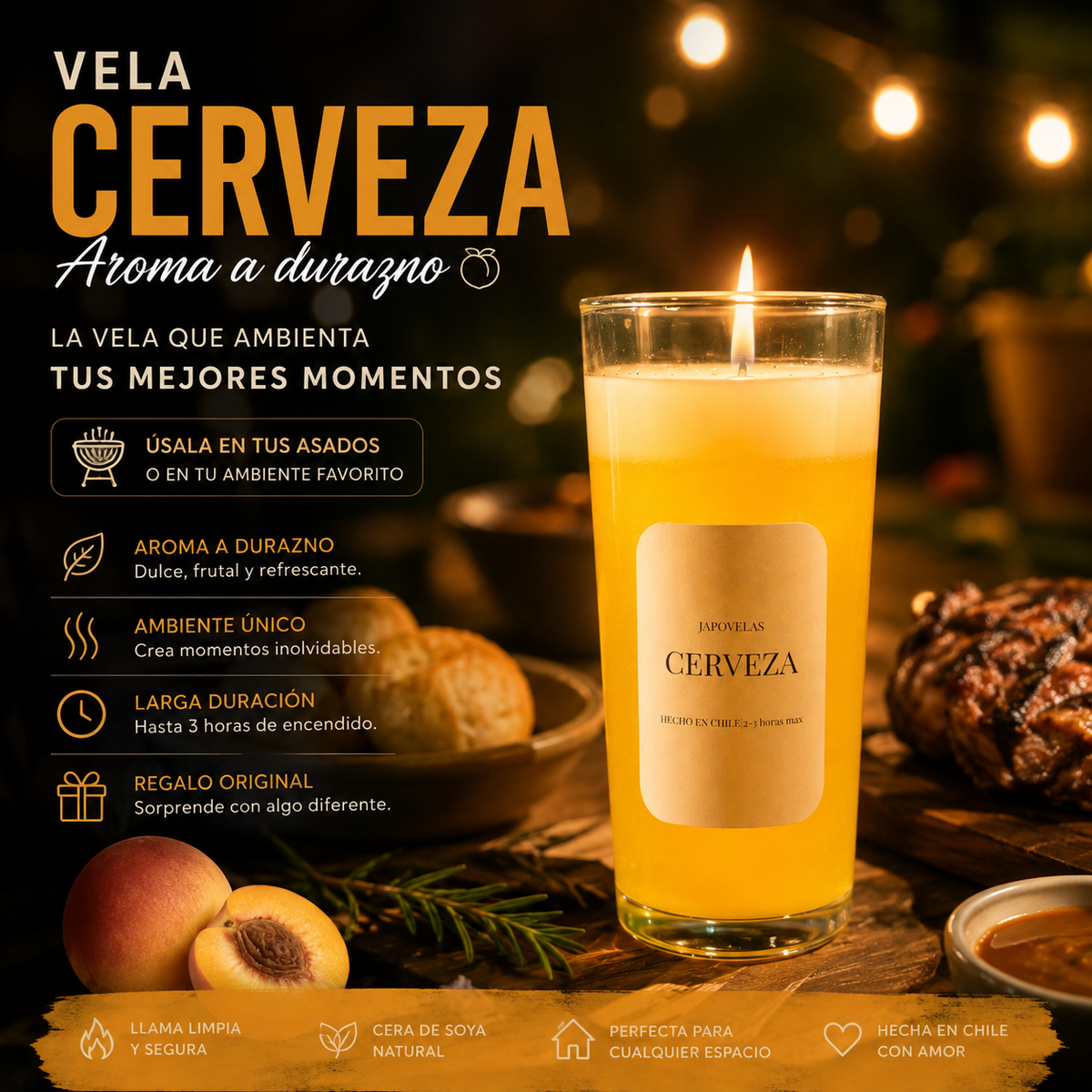 Vela Bebida Cerveza